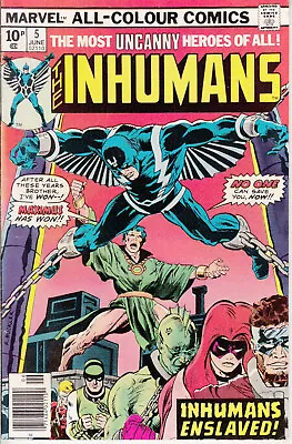 Buy Marvel Inhumans, #5, 1976, Shatterstar Death, Doug Moench, Gil Kane • 4.49£