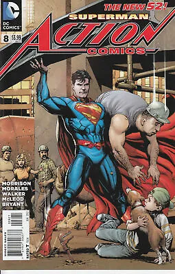 Buy Action Comics #8 Variant (2011) Vf Dc * • 3.95£