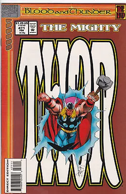 Buy Thor (Mighty) #471, Vol. 1 (1966-2011) Marvel Comics • 2.74£