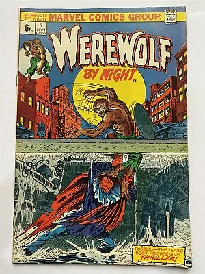 Buy WEREWOLF BY NIGHT #9 Marvel Comics UK Price 1973 FN/VF • 14.95£