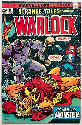 Buy Strange Tales #181 - Warlock - Marvel Comics, 8/1975 - Beautiful Condition - NM • 39.97£