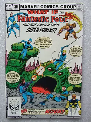 Buy What If?  #36  What If The Fantastic Four Had Not Gained Their Super-Powers?  NM • 4.99£