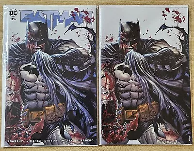 Buy Batman 126/136 Virgin & Trade Battle Damage Tyler Kirkham Variant Comic Book Set • 35.98£