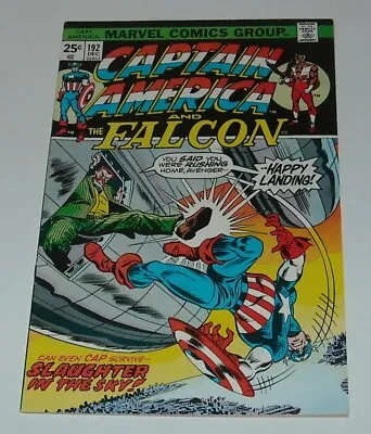 Buy KEY 1975 Marvel Comics CAPTAIN AMERICA & FALCON # 192 KARLA SOFEN 1st APPEARANCE • 9.49£