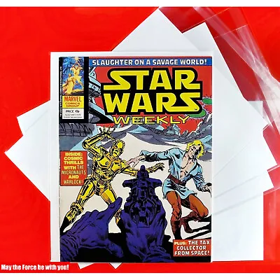 Buy Star Wars Weekly # 62     1 Marvel Comic Bag And Board 2 5 79 UK 1979 (Lot 2587 • 9.99£