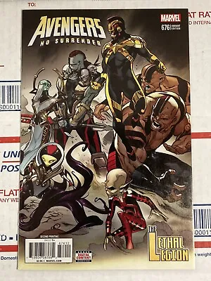 Buy Avengers 676 2nd Print No Surrender 1st Appearance Of Voyager And Lethal Legion • 7.88£