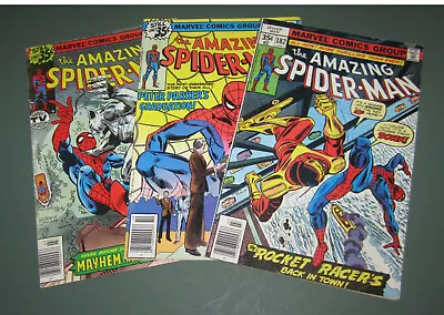 Buy Amazing Spider-Man Lot 182, 185, 190,  Good Condition  $24 • 19.30£