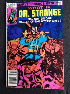 Buy What If 40 1983 Dr Strange Giant Size Marvel Comics Collectors Item Superheroes  • 4£