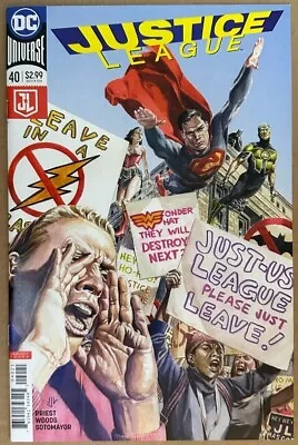 Buy Justice League #40 - J.g. Jones Variant - First Print - Dc Comics 2018 • 3.99£