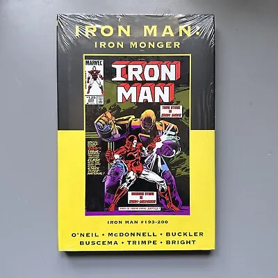 Buy Iron Man Iron Monger Marvel Premiere Classic Vol 41 Hardcover DM Variant SEALED • 75.10£