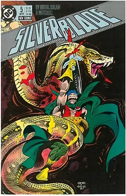 Buy Silverblade #5 Dc Comic Book 1988 • 1.68£