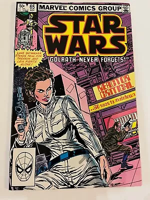 Buy Star Wars #65 Comic Book 1982 FN/VF Newsstand Marvel Princess Leia • 4.74£