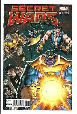 Buy Secret Wars # 4 Marvel Comics Jim Starlin 1:25 Variant Cover Sept 2015 NM New • 3.95£