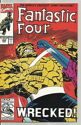 Buy Fantastic Four 355-360 Marvel 1991 FN+/VF- Lot Of 6 Comics • 5.40£