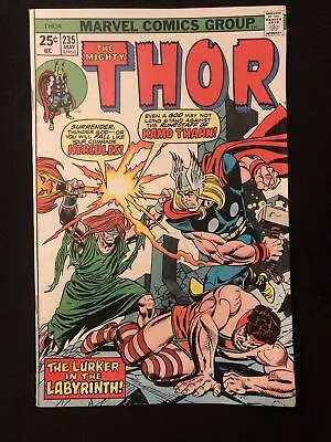 Buy Thor 235 5.0 Marvel 1975 Kamo Tharn Hercules Qs • 7.94£