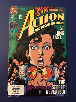 Buy ACTION COMICS #662 (Feb 1991 DC) Clark Kent Reveals To Lois Lane He Is Superman • 8.03£