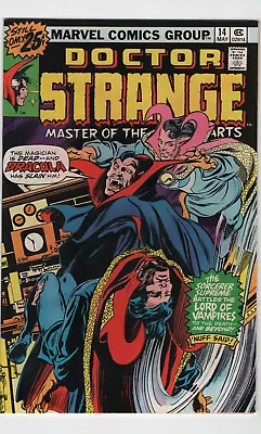 Buy Doctor Strange #14 Marvel Comics 1976 Vs Dracula Mark Jewelers Variant Horror • 158.31£