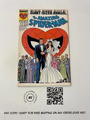 Buy The Amazing Spider-Man Annual # 21 NM- Marvel Comic Book Wedding Issue 15 J222 • 25.57£