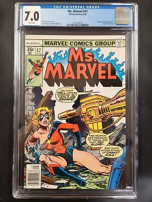 Buy Ms. Marvel  # 17   CBCS   7.0   FVF   White Pgs   5/78  Raven Darkholme Impers • 35.75£