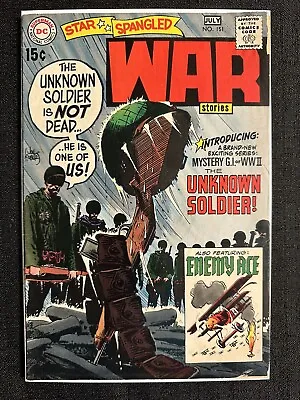 Buy DC Comics Star Spangled War Stories #151 1st Appearance Of Unknown Soldier 1970 • 35.56£