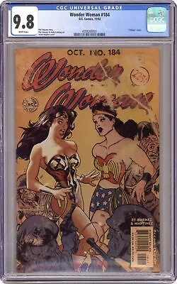Buy Wonder Woman #184 CGC 9.8 2002 4308368001 • 217.42£