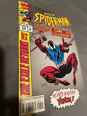 Buy Web Of Spider-Man #118, First Scarlet Spider/Ben Reilly/ Spider-Man’s Clone! NM • 79.95£