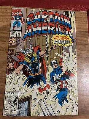 Buy Captain America #395 (1991 Marvel) Doughboy Returns Thor Red Skull • 6.40£