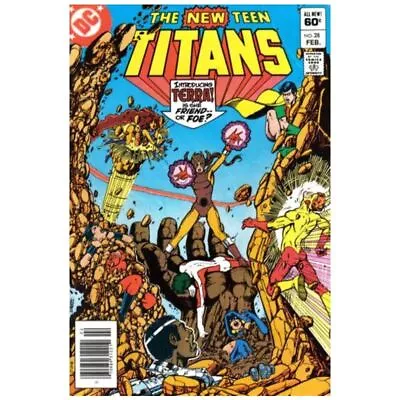Buy New Teen Titans (1980 Series) #28 Newsstand In Fine + Condition. DC Comics [m; • 3.82£