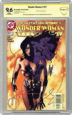 Buy Wonder Woman #157 CBCS 9.6 SS Hughes/Clark 2000 18-0794C8C-070 • 92.07£