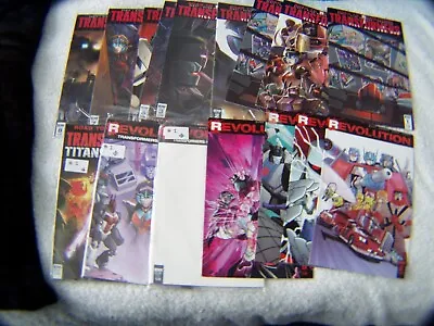 Buy Idw Comics Transformers Till All Are One + Revolution Lot Bundle Several Issues • 39.99£