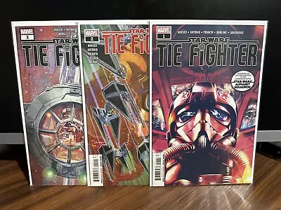 Buy Star Wars: Tie Fighter #1-3 - Marvel 2019 -  1st Appearance Of Yrica Quell - 2 • 7.87£