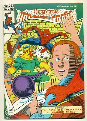 Buy EL HOMBRE ARAÑA #332 El Trueno, Spider-Man Comic 1986 • 6.37£