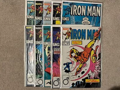 Buy 10 Iron Man Comics, #175, 176, 177, 179, 180, 181, 183, 184, 186, 187 • 25£