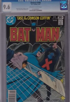 Buy BATMAN #298 CGC 9.6 NM+ APR 1978 OFF-WHITE To WHITE Pages  CRIMSON COFFIN • 76.40£