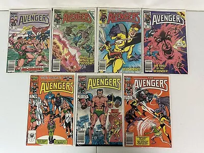 Buy Marvel The Avengers - 1985-86 Vintage 7 Book Lot - 262 263 264 265 266 270 & 271 • 14.28£