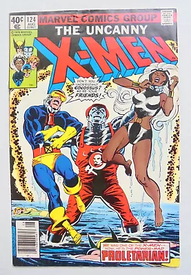 Buy Uncanny X-Men #124 First Appearance Proletarian! Claremont/Byrne Marvel 1979 • 15.95£