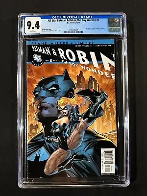 Buy All Star Batman & Robin, The Boy Wonder #3 CGC 9.4 (2005) - Clark Kent App • 26.16£