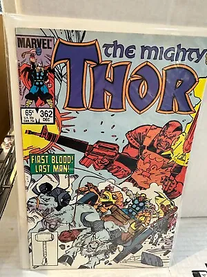 Buy The Mighty Thor 362 Marvel Comic (1985) KEY ISSUE: Throg!!! • 6£