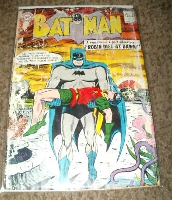 Buy Batman 156 - Robin Dies At Dawn - Ant-man - Silver Age - Fair 1.0 • 19.98£