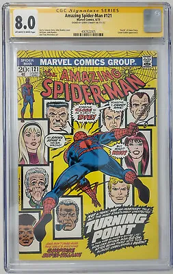 Buy Amazing Sipder-man #121 ~ Marvel 1973 ~ Cgc 8.0 Vf ~ Death Of Gwen Stacy • 662.88£