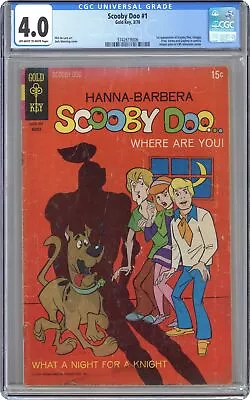 Buy Scooby Doo #1 CGC 4.0 1970 Gold Key 3742619006 • 1,004.07£