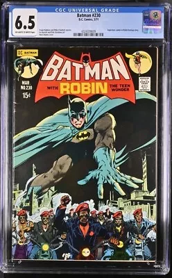 Buy Batman #230 CGC 6.5 (DC 1971) Classic Neal Adams Black Panther Cover Bronze Age • 128.68£