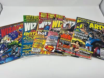 Buy Wizard Magazine Lot | Issues 17, 102, 103, 107, 123, 146 | Great Condition Comic • 20.01£