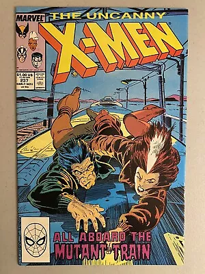 Buy Uncanny X-Men 237, NM- 9.2, Marvel 1988, Rick Leonardi, Wolverine • 20.10£