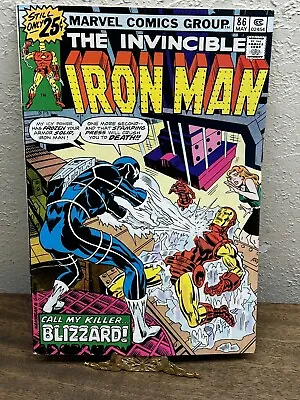 Buy Iron Man #86Marvel Comics ~ May 1976 ~6.0 ~”Call My Killer Blizzard “ • 6.60£