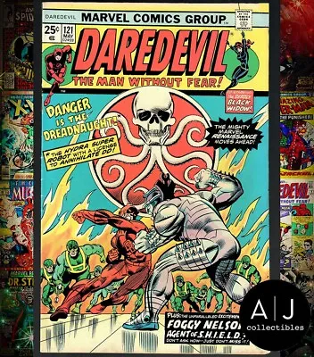 Buy Daredevil #121 FN- 5.5 1975 Marvel • 4.45£
