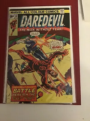 Buy  Daredevil  # 132 April 1976   2nd Bullseye Mid Grade Copy 5.0Fine - Major Key • 10.50£