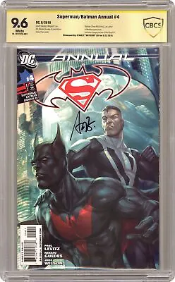 Buy Superman Batman Annual #4A Lau CBCS 9.6 SS Lau 2010 19-1247D7A-003 • 122.21£
