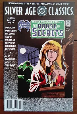Buy Dc Silver Age Classics: House Of Secrets 92, Dc Comics, July 1992, Vf • 6.99£