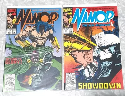 Buy Namor The Sub-Mariner #32 & 33 Nov. - Dec. 1992 Marvel Comics B & B NM Lot Of 2 • 13.44£